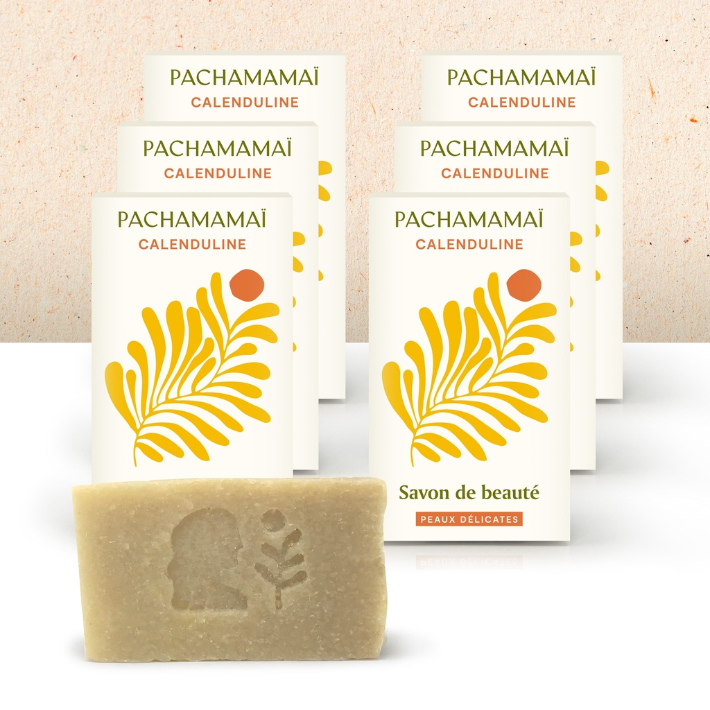 Pachamamaï™ - New calenduline - Kit de 6 savons 6x95g