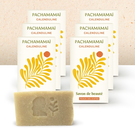 [4PC00376] Pachamamaï™ - New calenduline - Kit de 6 savons 6x95g
